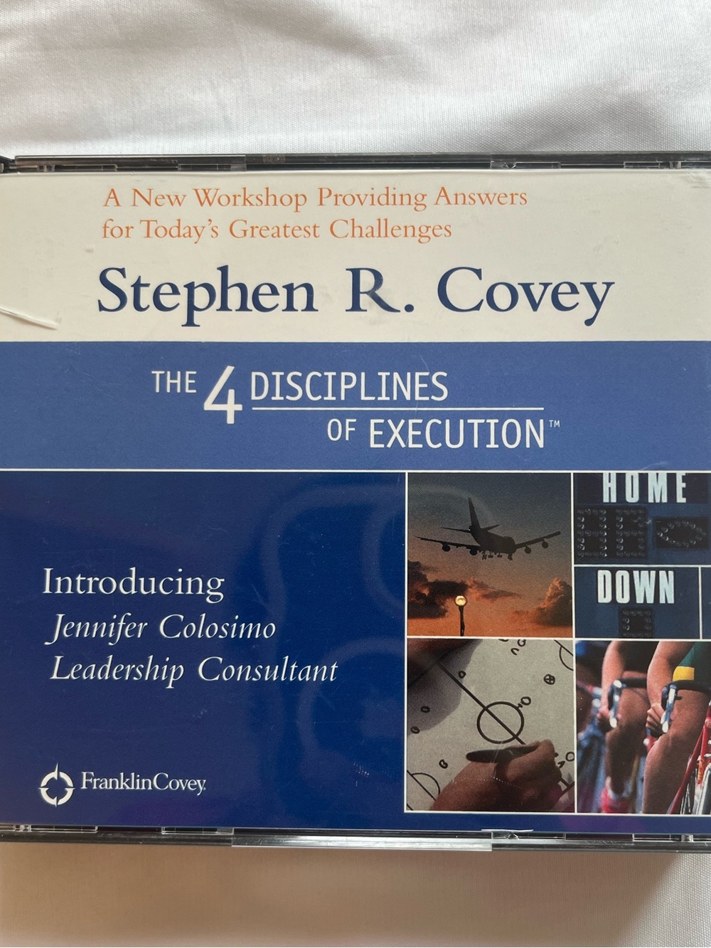 Franklin Covey Stephen R. Covey The 4 Disciplines of Execution Audio CD - Blue